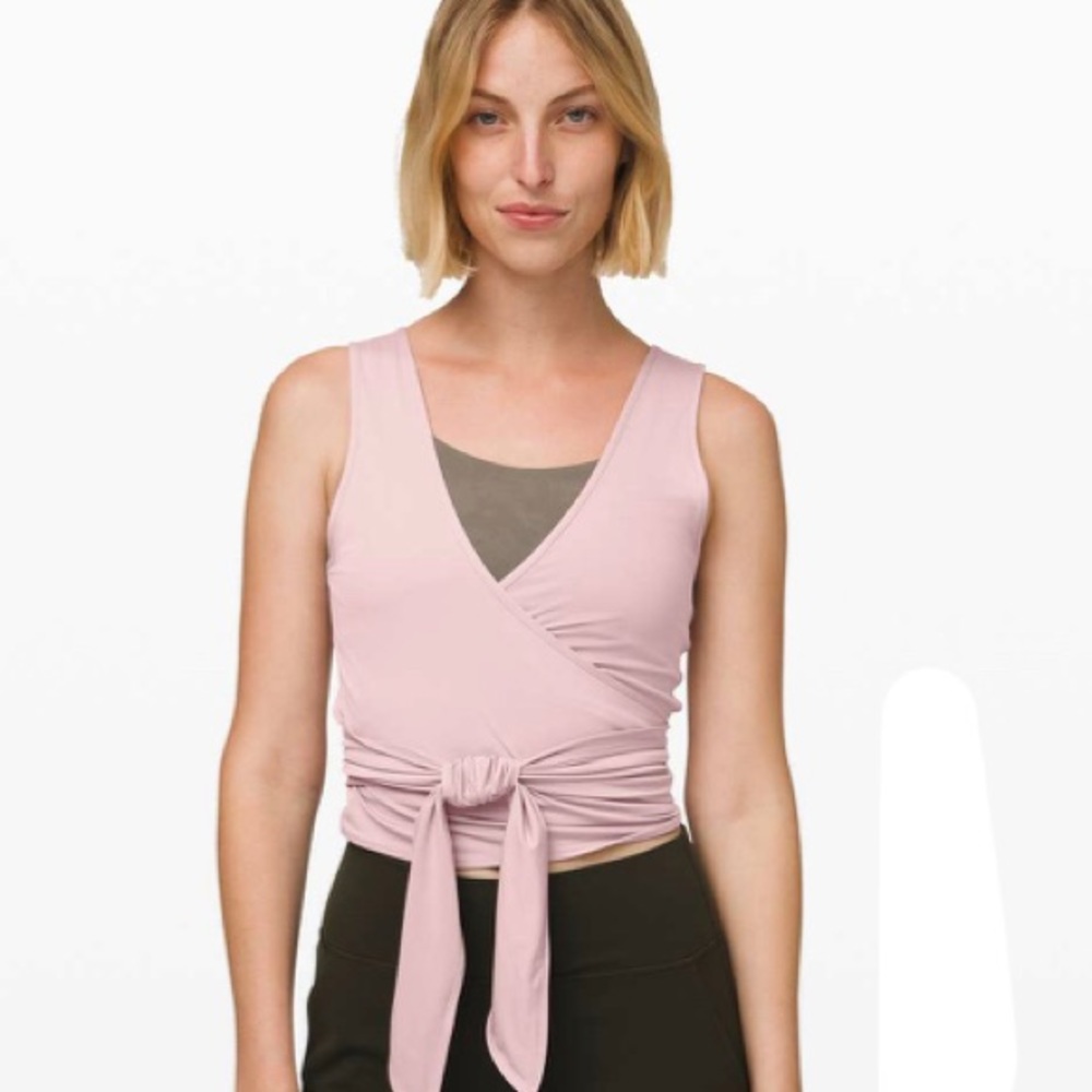 Lululemon Twist Me Up Crop Tank